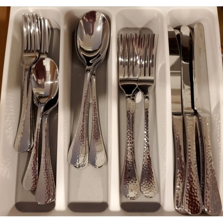 Ginkgo Lafayette 20piece Flatware Set Bed Bath & Beyond 3934972