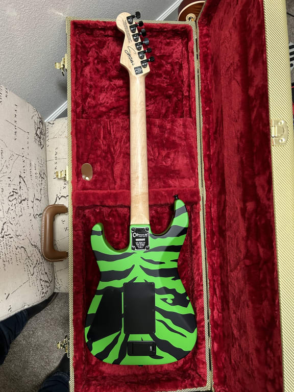 Charvel Pro-Mod DK Signature Satchel Electric Guitar Purple Bengal