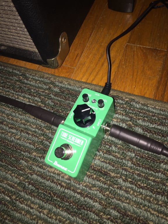 Ibanez TSMINI Tube Screamer Mini Guitar Effects Pedal Ibanez TSMINI Tube Screamer Mini Guitar Effects Pedal