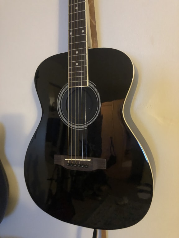 Savannah SO-SGO-09E-BK 000 Acoustic-Electric Guitar Black | Guitar