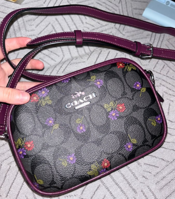 COACH®  Disney X Coach Mini Jamie Camera Bag With Villains Motif