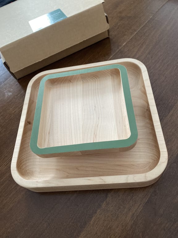 Pistachio Pedestal from Uncommon Goods. Customer submitted image.