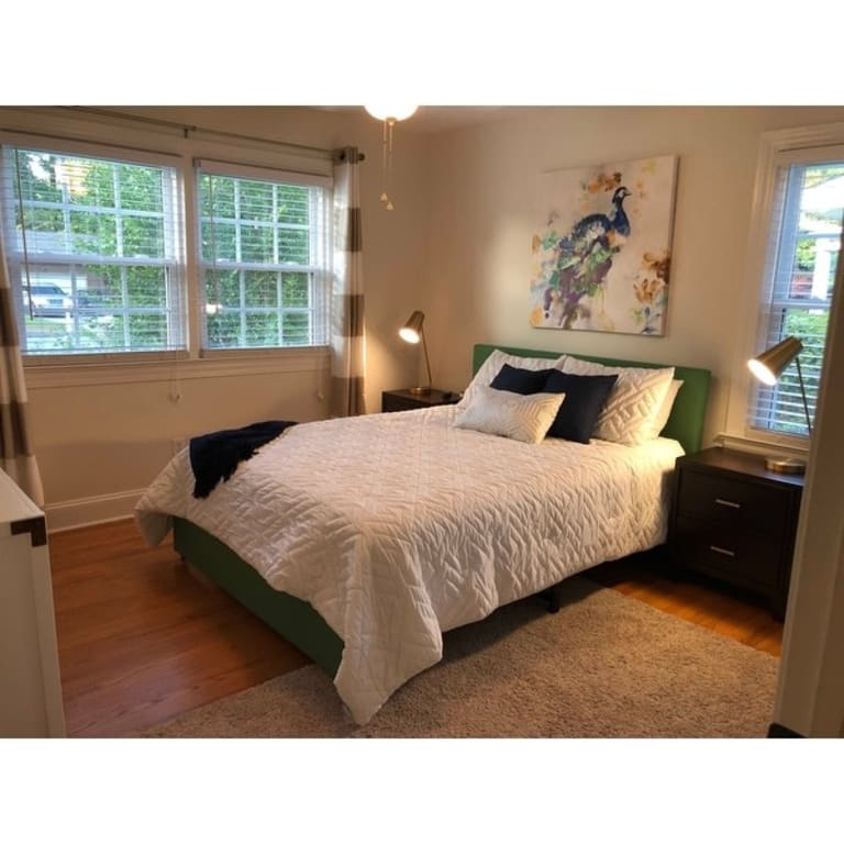 Novogratz Kelly Upholstered Bed with Storage Drawers Bed Bath