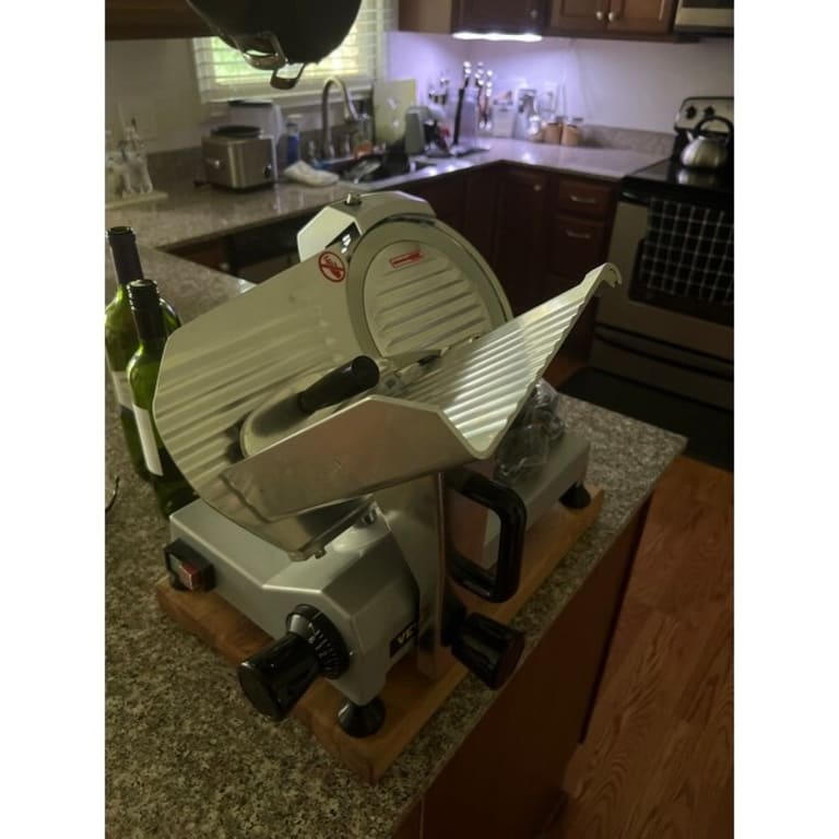VEVOR Commercial Meat Slicer Electric Deli Food Slicer Meat Slicer with