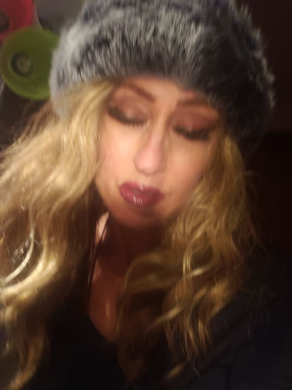 Customer Image Captioned: So soft and warm I don't wanna take it off!
