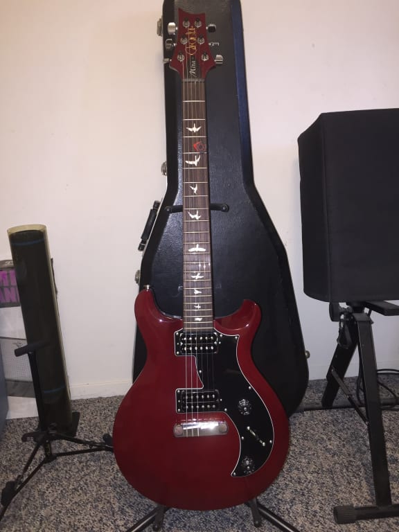 PRS S2 Mira With Bird Inlays Electric Guitar Mccarty Tobacco