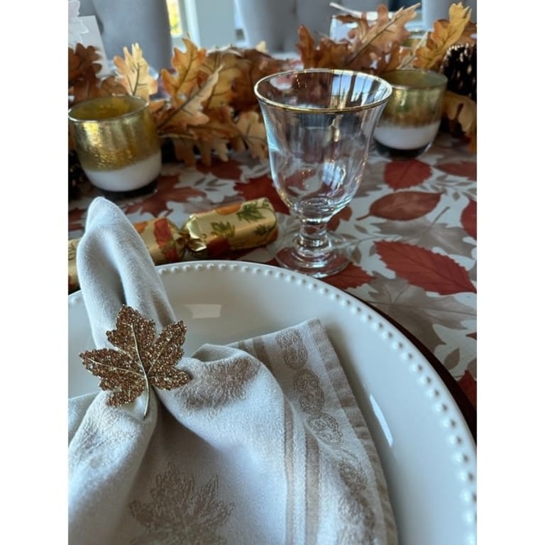 Set of 6 Short Stem Water Glasses with Gold Rim On Sale Bed Bath