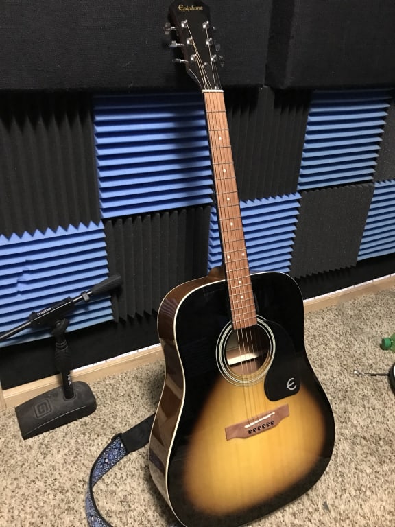 Epiphone PR-150 Guitar Center-Exclusive Acoustic Guitar Vintage