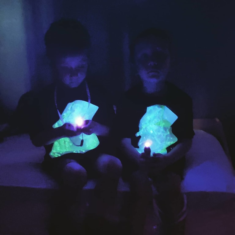 Light Up Drawing Tees from Uncommon Goods. Customer submitted image.