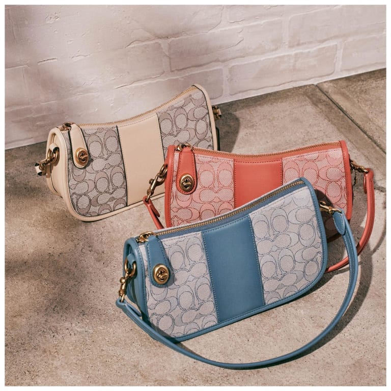 COACH®  Swinger 20 In Signature Denim