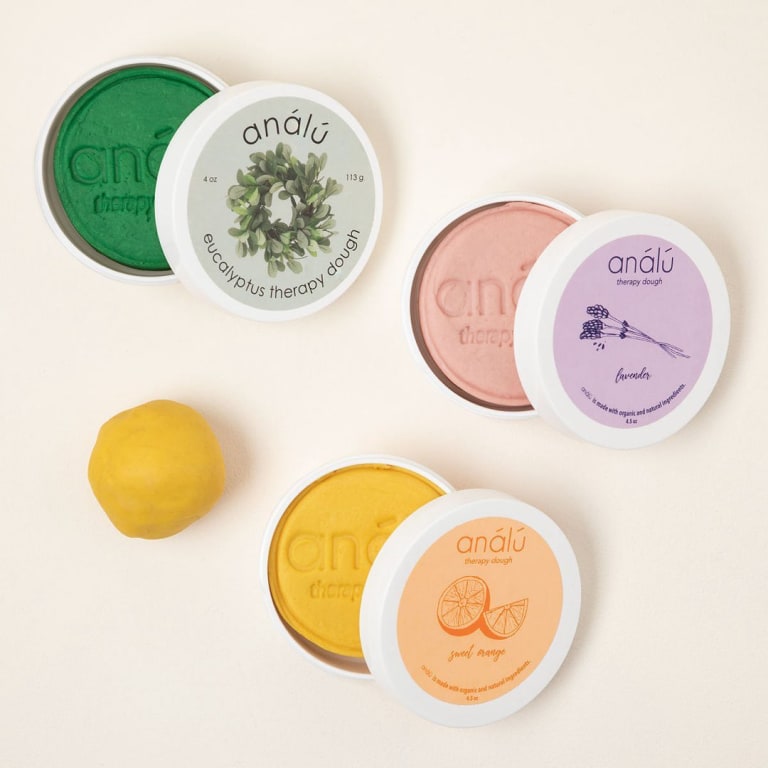 Therapy Fidget Dough from Uncommon Goods. Customer submitted image.