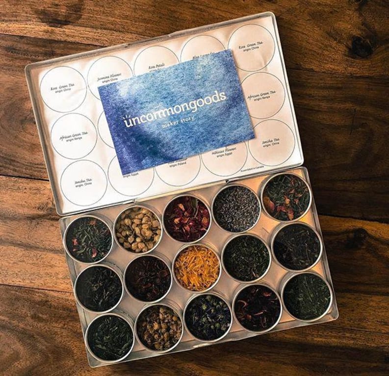 Green Herbal Tea Kit from Uncommon Goods. Customer submitted image.