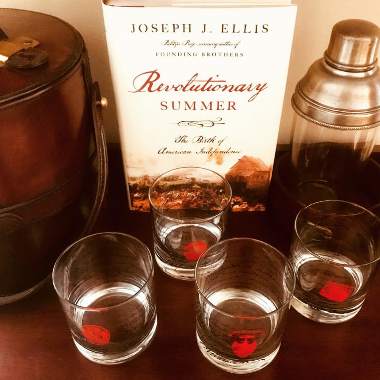 Founding Fathers Whiskey Glasses from Uncommon Goods. Customer submitted image.