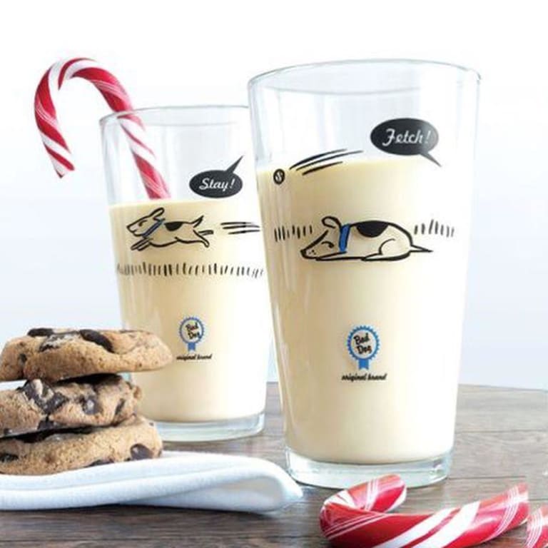 Bad Dog Tumblers from Uncommon Goods. Customer submitted image.