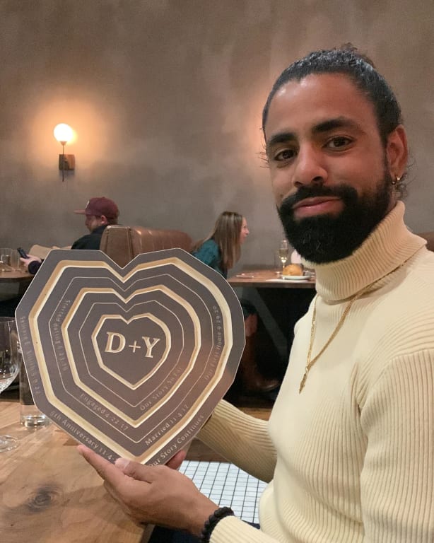 Better Every Year Tree Ring Art from Uncommon Goods. Customer submitted image.
