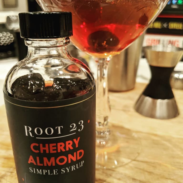 Flavored Simple Syrup Set from Uncommon Goods. Customer submitted image.