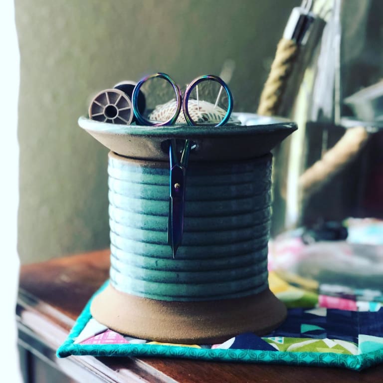 Sewing Station from Uncommon Goods. Customer submitted image.
