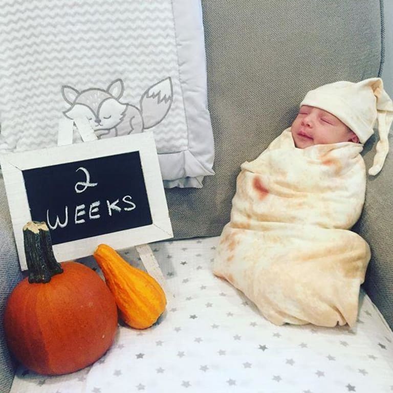 Burrito Baby from Uncommon Goods. Customer submitted image.