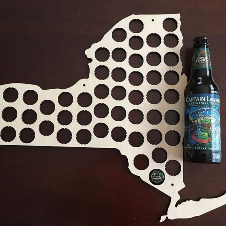 Beer Cap States from Uncommon Goods. Customer submitted image.