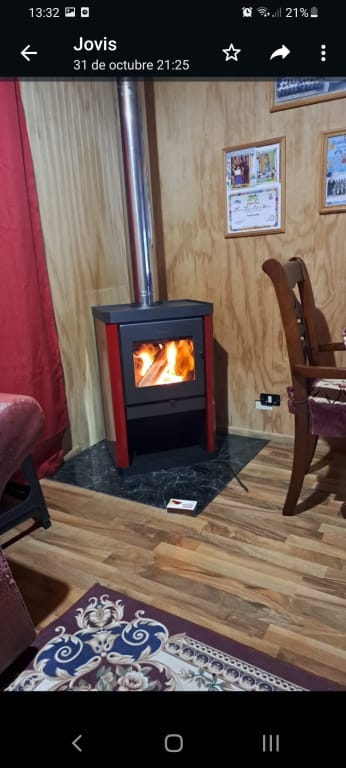 Instalada la combustion..con el kitde caño