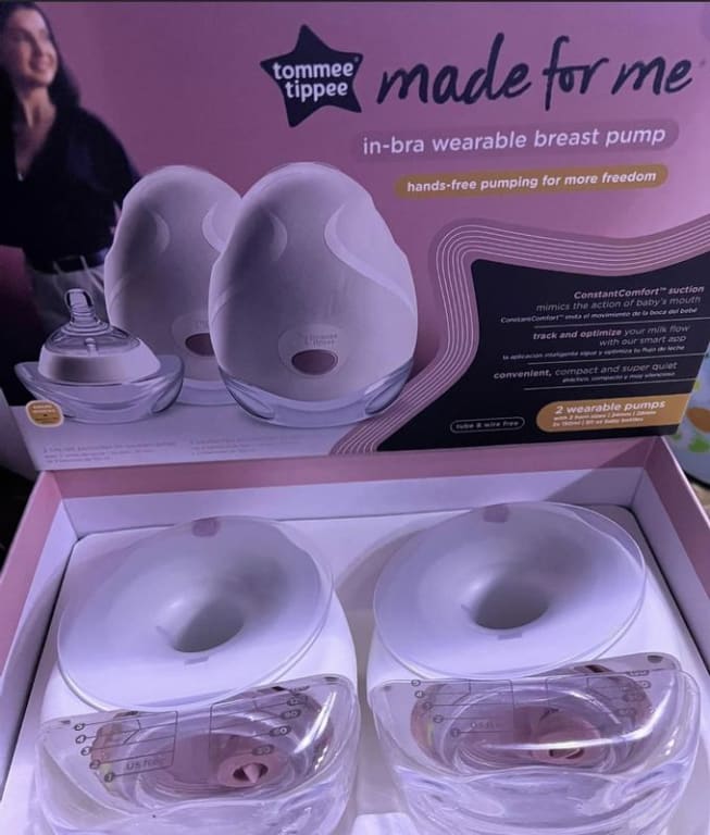 OPEN BOX Tommee Tippee Made for Me In-Bra Wearable Double Breast Pump Open  Box - baby & kid stuff - by owner 