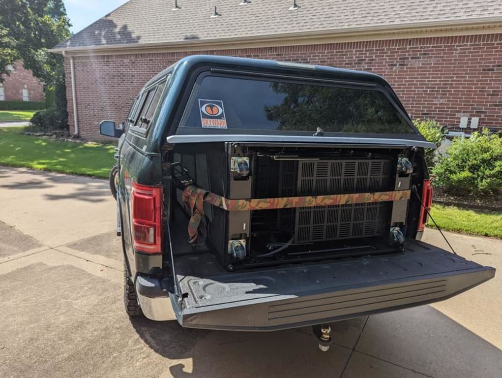 275 pounds indeed, I recommend a 2" 16' strap ratcheting strap.