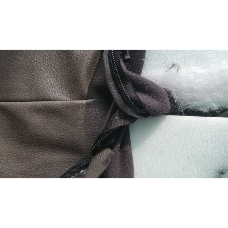 Marcus Premium Grey Top Grain Leather Sofa, Loveseat and Chair On