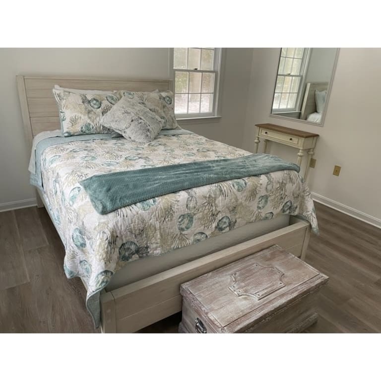 The Gray Barn Keene French Provincial Style Weathered Oak and White