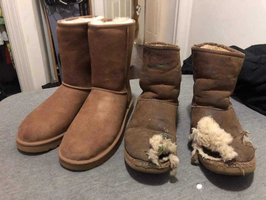 UGG Classic II Short Sheepskin Boots, Black