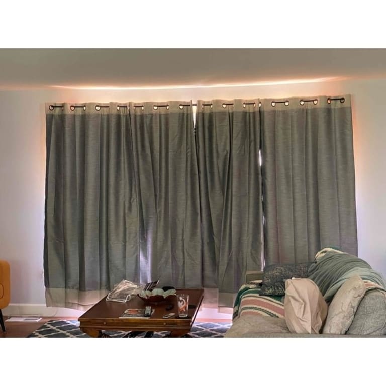 Copper Grove Harmanli Wraparound Double Curtain Rod On Sale Bed