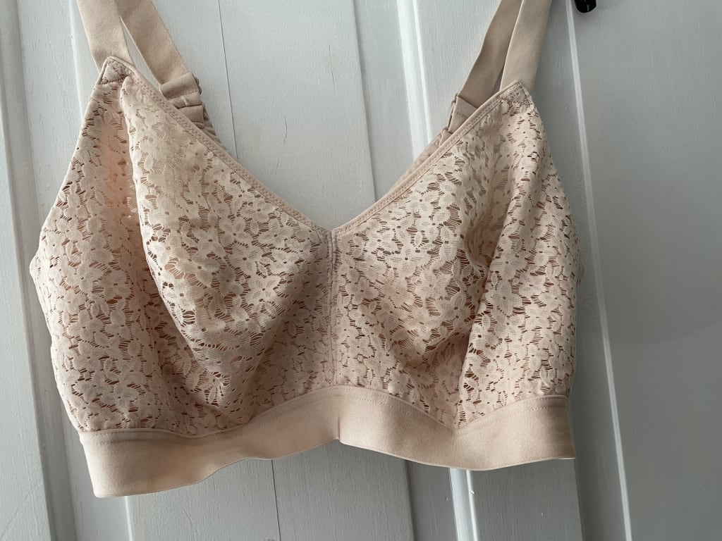 Chantelle Norah Comfort Non-Wired Support Bra, Pearl at John Lewis &  Partners