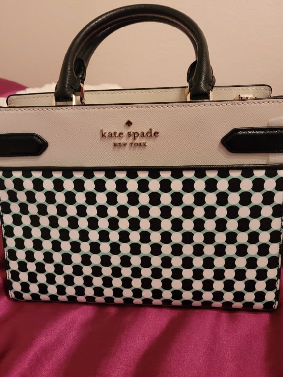 Kate Spade ♠️ Staci Medium Satchel (Incluye correa larga)