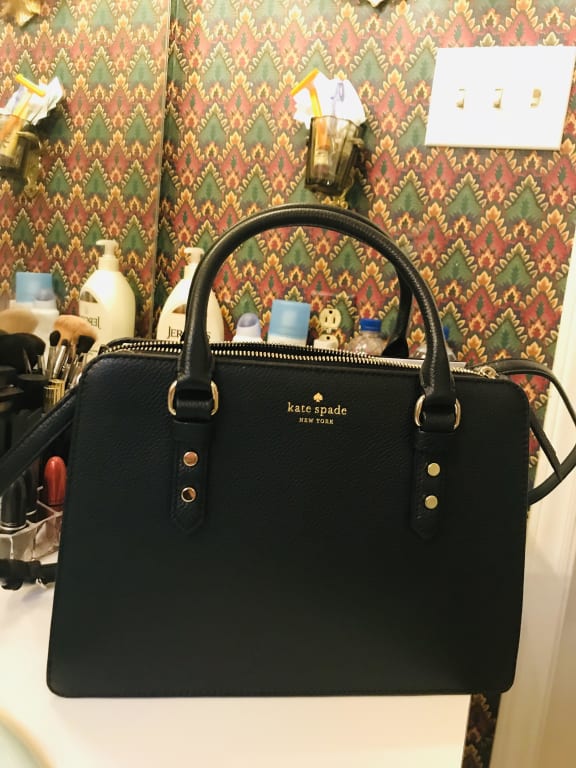 Kate Spade Lise Mulberry Black Purse