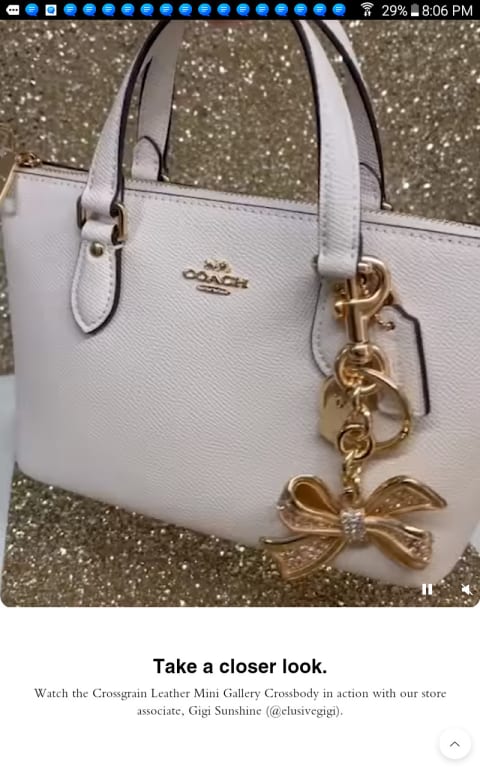 NEW: Coach Mini Heart Bag  First Impression and What Fits 