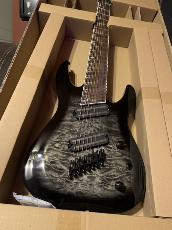 Jackson X Series Soloist Arch Top SLATX8Q MS 8-String Multi Jackson X Series Soloist Arch Top SLATX8Q MS 8-String Multi