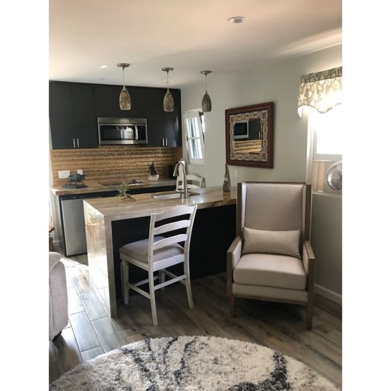 Realyn Upholstered Barstool Set of 2, Chipped White Counter Height