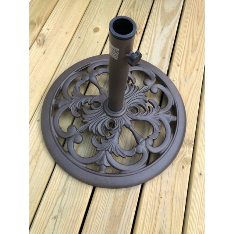 TropiShade Cast Iron Umbrella Base Bed Bath & Beyond 6534747