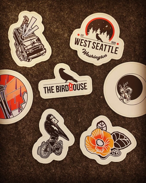 Custom Made Die-Cut Stickers