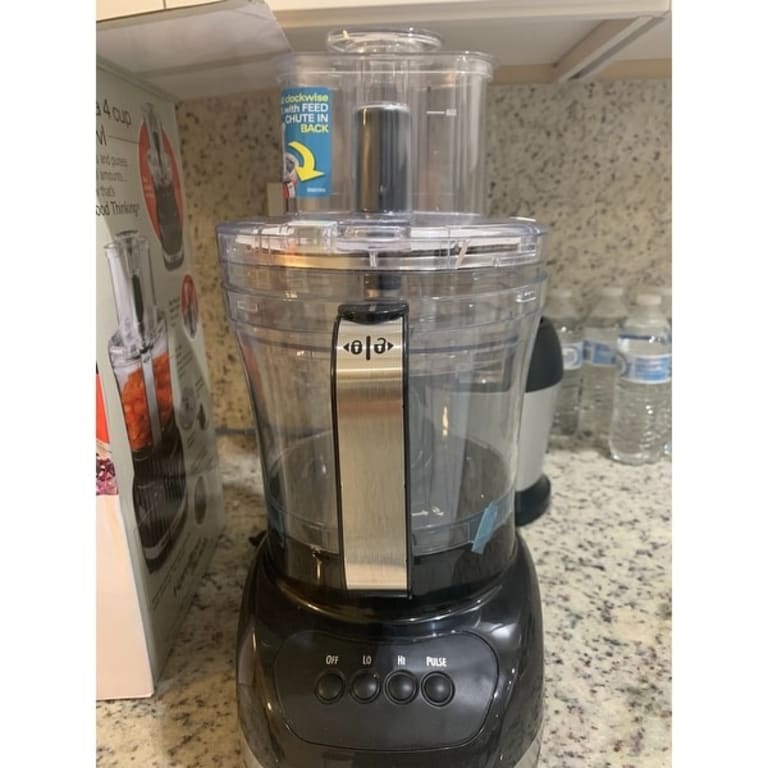 Hamilton Beach Big Mouth Dual Bowl Food Processor Black Bed Bath