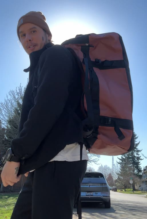 THE NORTH FACE BASE CAMP DUFFEL M ブラック The North Face Base Camp Duffel M-Summit Gold/TNF Black