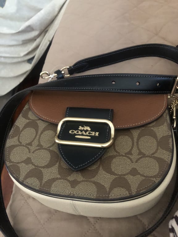 INCOMING ETA MID APRIL 2023] Coach Morgan Saddle Bag In Colorblock Si