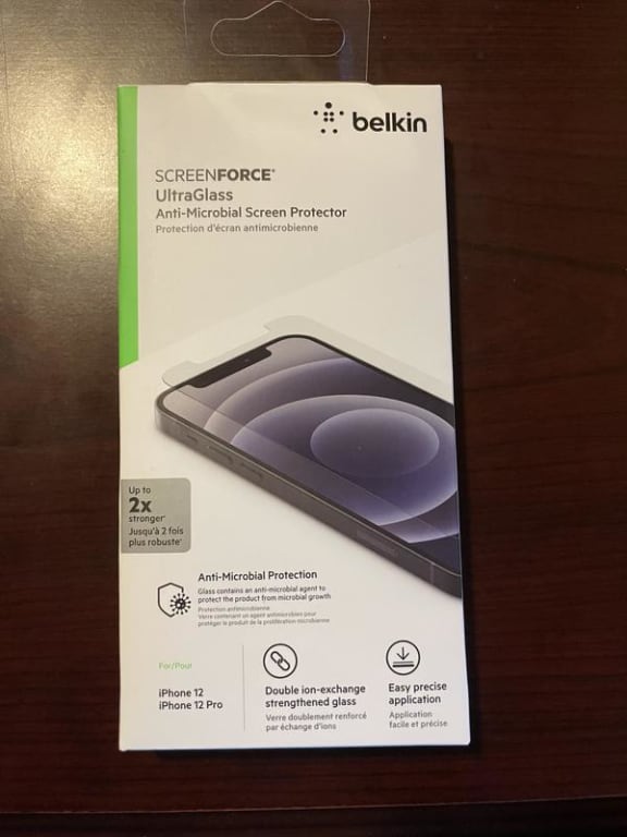 Belkin UltraGlass 2 Screen Protector for iPhone 15 Pro