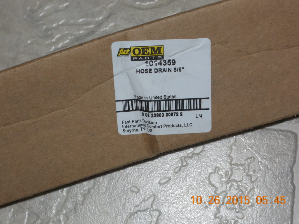 International Comfort Products 1014359 Drain Hose Hoses