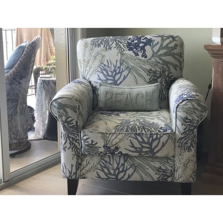 Coral Reef Oceanside Accent Chair On Sale Bed Bath & Beyond 33627950