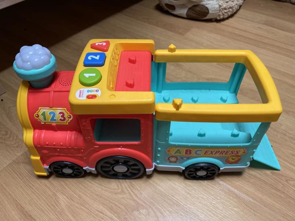 Preschool Learning Train Ages 1-5 Fisher-Price Little People ABC Animal Train - Smart Stages Learning Toy With 6 Figures For Toddlers 1+ ABC Animal Learning Toy