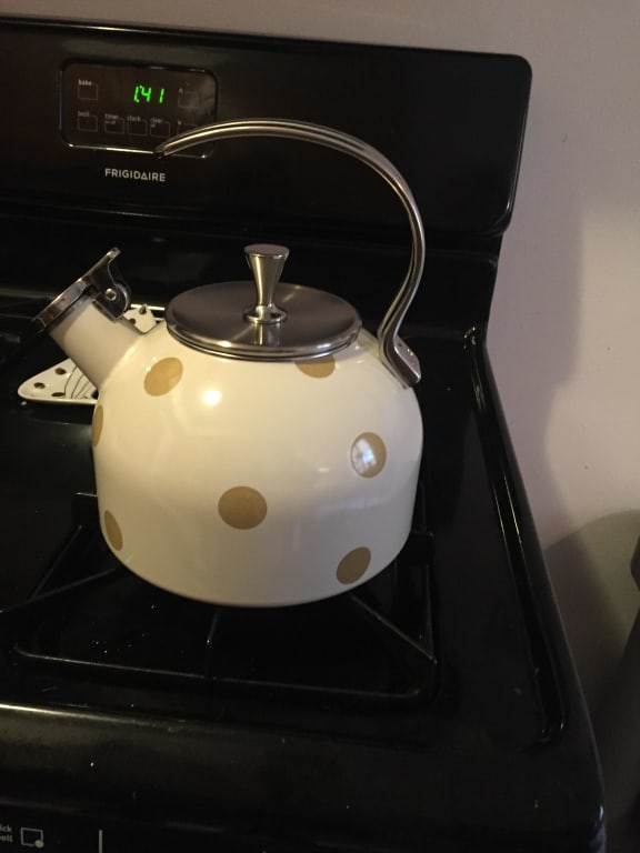 Kate Spade New York Tea Kettle in Deco Dot