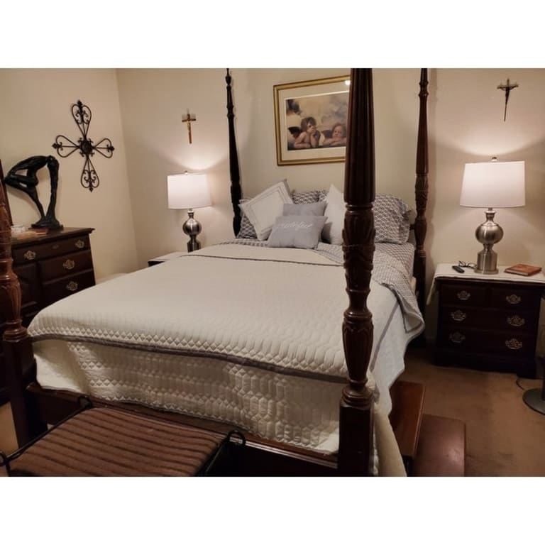 Chic Home 3Piece Marla White Hotel Collection Quilt Set Bed Bath & Beyond 12877157