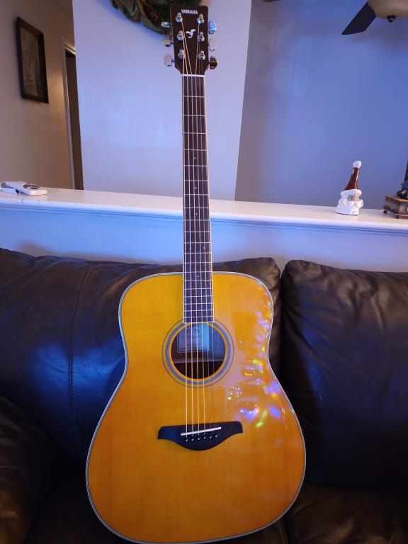 Yamaha FG-TA TransAcoustic Dreadnought Acoustic-Electric Yamaha FG-TA TransAcoustic Dreadnought Acoustic-Electric