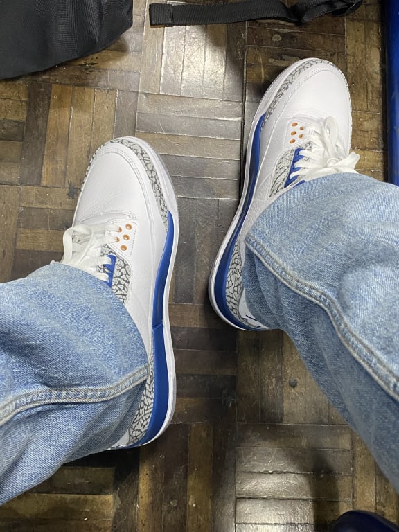 True Blue Jordan Branco Sapatilhas Nike Air Jordan Midnight Navy