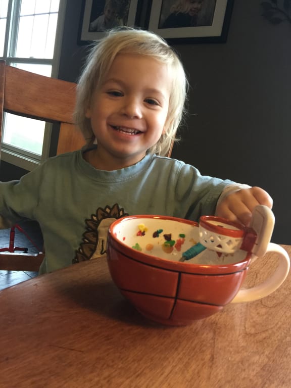Playful Sports Mug from Uncommon Goods. Customer submitted image.
